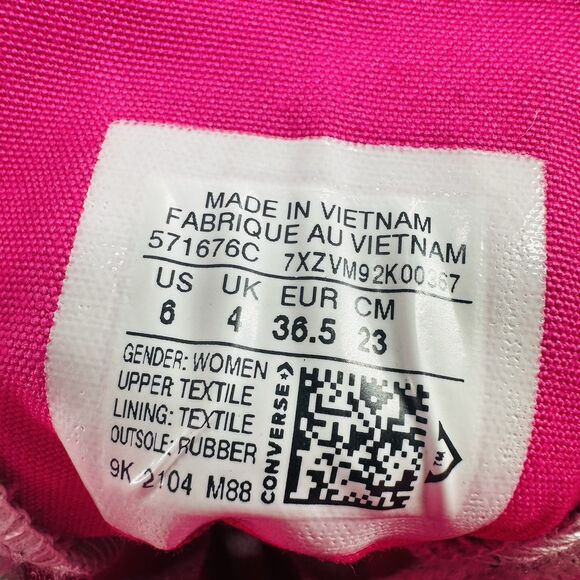 CONVERSE - Women's All Star Lift 2X Platform High Desert Sand Shoes Size 8  B6 - Picture 12 of 12